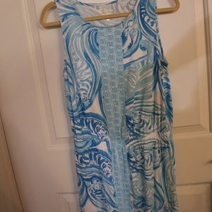 Lilli Pulitzer Cotton Sleeveless Dress - Size Med